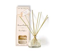 Durance Scented Reed Diffuser 100ml - Lavender Fragrance - Scented Bouquet Glass Bottle & 8 Wooden Reed Sticks - Aromatherapy Air Freshener - Room Fragrance