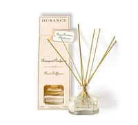 Durance Scented Reed Diffuser 100ml - Pine in Provence Fragrance - Scented Bouquet Glass Bottle & 8 Wooden Reed Sticks - Aromatherapy Air Freshener - Room Fragrance