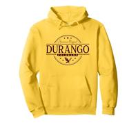 Durango Colorado - Durango CO Label Pullover Hoodie