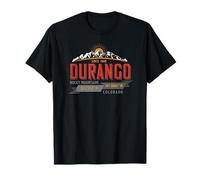 Durango Colorado Sunrise in Rocky Mountains Novelty Souvenir T-Shirt