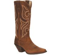Durango Crush Leather Women's Distressed Cognac Boots UK 8