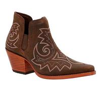 Durango Crush Women's Coffee Brown Western Fashion Bootie Size 7(M)