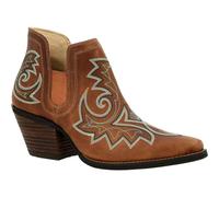 Durango Crush Women's Golden Brown Western Fashion Bootie Size 9(M)