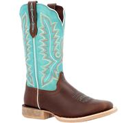 Durango Lady Rebel Pro Leather Women's Bay Brown/Arctic Blue Boots UK 9