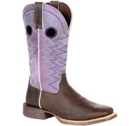 Durango Lady Rebel Pro Leather Women's Dark Earth/Amethyst Boots UK 6.5