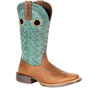 Durango Lady Rebel Pro Leather Women's Wheat/Tidal Teal Boots UK 6.5