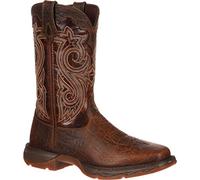Durango Lady Rebel Work Women's Steel Toe Western Boot, Dark Brown and Sunset Brown, 5 UK
