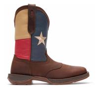 Durango Men's Men's 11 Inch Flag Pull-On DB4446 Western Boot, Red/White/Blue/Brown, 10 UK