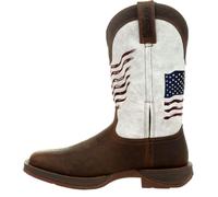 Durango Men's Rebel Western Boot, White, 9 Wide