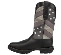 Durango Men's Western Boot Black Charcoal Grey 12