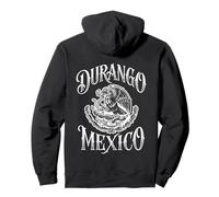 Durango Mexico Eagle Tattoo Style Pride Graphic Pullover Hoodie