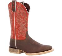 Durango Rebel Pro Leather Men's Worn Brown/Chili Pepper Boots UK 10