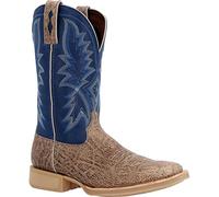 Durango Rebel Pro Lite Rustic Tan & Tobacco Western Boot, Grey Denim Blue, 8 UK