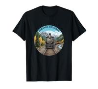 Durango Scenic Railroad Vintage Train Colorado Travel Value Graphic T-Shirt