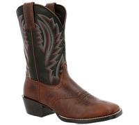 Durango Westward Leather Men's Dark Chestnut/Black Onyx Boots UK 10