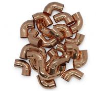 DURAPLAST UK 15mm End Feed Copper Street 90 Degree Elbow Pack of 25