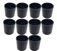 Duraplast UK™ Solvent Waste Straight Coupler 32mm (Exterior Diameter 36mm | 1 ¼ Inch) Black | Heavy-Duty PVC Pipe Connector | Leak-Free & Secure | Pack of 10 | for Plumbing & Drainage Systems
