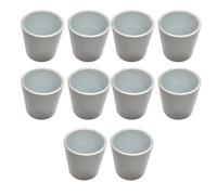 Duraplast UK™ Solvent Waste Straight Coupler 32mm (Exterior Diameter 36mm | 1 ¼ Inch) White | Heavy-Duty PVC Pipe Connector | Leak-Free & Secure | Pack of 10 | for Plumbing & Drainage Systems