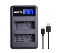 DuraPro LCD Dual USB Charger for Nikon EN-EL14, EN-EL14a and Nikon P7000, P7100, P7700, P7800, D3100, D3200, D3300, D5100, D5200, D5300, D5500