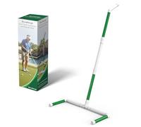 DURARANGE Portable Golf Ball Sweeper - Self-Standing No Bend Design, Modular PVC Ball Collector, Picker Upper Alternative for Golf, Pickleball & Badminton Practice