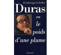 Duras, ou le poids d'une plume