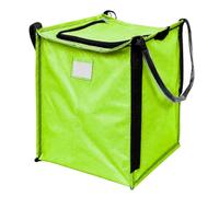 DURASACK 22-Gallon Zipper Top Heavy Duty Storage Tote Bags, Single, Lime