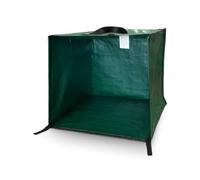 DURASACK 72-Gallon Leaf Collector Bag - Self-Standing, Reusable Heavy-Duty Bag, Green
