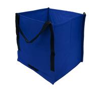 DURASACK Heavy Duty Storage Tote Bag 22-Gallon Rugged Woven Polypropylene Moving Bag, Reusable Self-Standing Design, Holds up to 500 Pounds, Single, Blue, 16 x 16 x 19 inches