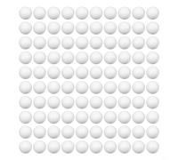 Durashmall 100pcs Solid Polystyrene Foam Balls 2cm 2.5cm 3cm White Spheres,for Floral Arrangements Cake Decor DIY Crafts Handmade Projects(2.5cm)