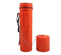 Durashmall 1PC Welding Rod Storage Tube Container MMA Electrode Holder Portable Welding Electrode Holder 4.5kg Capacity For Convenient On-the-Go Transport(A orange)