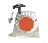 Durashmall 2 Pack 4180-190-4002 Rewind Pull Starter Assembly,for String Trimmers, High Torque Easy Start Recoil Mechanism, White Replacement Part,for Garden Equipment