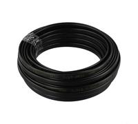 Durashmall 20W per Meter 50m Self Regulating Heating Cable with Flame Retardant PE Sheath for Water Pipe Antifreeze Roof Deicing and Drainage Freeze Protection Flexible Copp(10M)