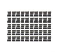 Durashmall 304 Stainless Steel Greenhouse Glazing Clips Z Shape Glass Panel Retainer Spring Wire Spares for Aluminium Frame Garden Structure Maintenance Rustproof Silver 25 50 or 10(25PCS)