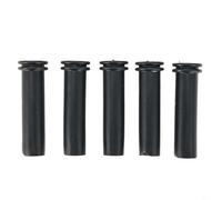 Durashmall 5 Pack Vacuum Hose Kit for Part Numbers 694000 281730 691040 for Lawn Mower Engine Performance Upgrade 1 5/8 Inch Length 1/4 Inch ID 3/8 Inch OD Small End 1/2 Inch Large
