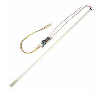 Durashmall 540mm LED Backlight Strip Kit for 24 Inch CCFL to LCD Screen Conversion with Driver Board 96 LEDs DC 10-30V Input Metal Frame Upgrade