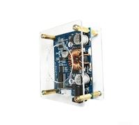 Durashmall 60W Adjustable Step Down Power Supply Module 0.5-30V 6A DC Regulator with LCD Display for Solar Battery Charging and Lab Testing Blue(B)