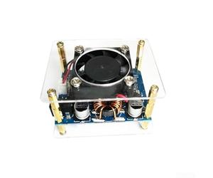 Durashmall 60W Adjustable Step Down Power Supply Module 0.5-30V 6A DC Regulator with LCD Display for Solar Battery Charging and Lab Testing Blue(A)