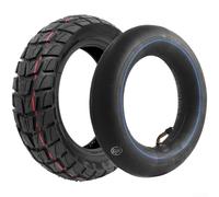 Durashmall 80/65-6 Off Road Tires, 10x3.0 Inner Tube Set for Kukirin for G2 Max Pro Master Series Scooters, Wear-Resistant Rubbers All-Terrain Replacement Parts(C)