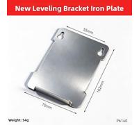 Durashmall Adjustable Magnetic Wall Leveling Bracket with 360° Rotation and 0-12mm Fine Adjustment for Metal Surfaces for DIY Home Workshop Tools(C)