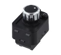 Durashmall Adjustable Rearview Mirror Control Switch ABS Construction Direct Replacement for 2009 to 2012 OEM 18G959565A Black Easy Installation and Play Design