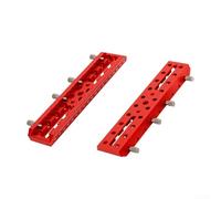 Durashmall Astronomical Telescope Guide Mirror Dovetail Plate 2 in 1 Dual Purpose Slot for Vixen Clamp Astrophotography Aluminum Alloy Red(240mm)