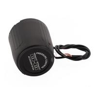 Durashmall Automatic Water Pump Pressure Switch Controller AC220V 15A Metal ABS Double Control for Home Garden Irrigation System 3/8 Inch Thread Black(1/4 1.8-2.6kg)