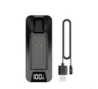 Durashmall Battery Charger with Display for SRAM Red Bicycle Shifter Efficient Charging Process Supports Multiple Batteries Black ABS Material Compact Design