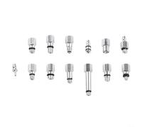 Durashmall Bike Hydraulic Brake Bleeding Connector Kit Complete Bike Brake Fluid Bleeding Tool Set With 13 Components Including M5 M6 M6-0.5 4Mm And D8x15 D6 D2 M6adr