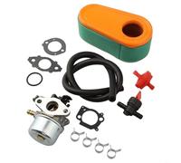 Durashmall Carburetor Air Filter Kit for Craftsman - 875 Exi 190CC Lawn Mower, Replacement Parts with Fuel Line Hose, Complete Assembly Set for Easy Installation and Enhance