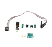 Durashmall CH341A USB Programmer Kit for 24 25 Series Flash with SOP8 Test Clip and SOP8 to DIP8 Adapter Support 1.8V 3.3V 5V