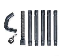 Durashmall Effortless Roof Gutter Cleaning Kit 51667 Compatible with Gutter Cleaning Tool High Pressure Washer Attachment for Efficient Drainage Ditch Debris Removal from Groun