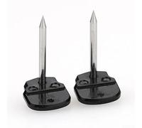 Durashmall Fiber Fusion Splicer Electrodes for S178A S153A S123C-A B S123M4 Steel High Hardness Long Life 4000 Discharges CNC Low Loss Replacement Consumable 2 Pack
