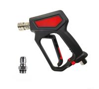 Durashmall High Pressure Washer 5000PSI Stainless Steel Anti Hose with Multiple Nozzles for Car Cleaning Outdoor Surfaces and Tough Grime Removal Black 23x16.5x5cm(3/8)