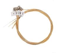 Durashmall Lyre Harp Brass and Nylon Replacement Strings Set for 15 16 19 21 24 String Models Smooth Musical Instrument Accessories Suitable for Professional and Beginner (19 Brass Strings)